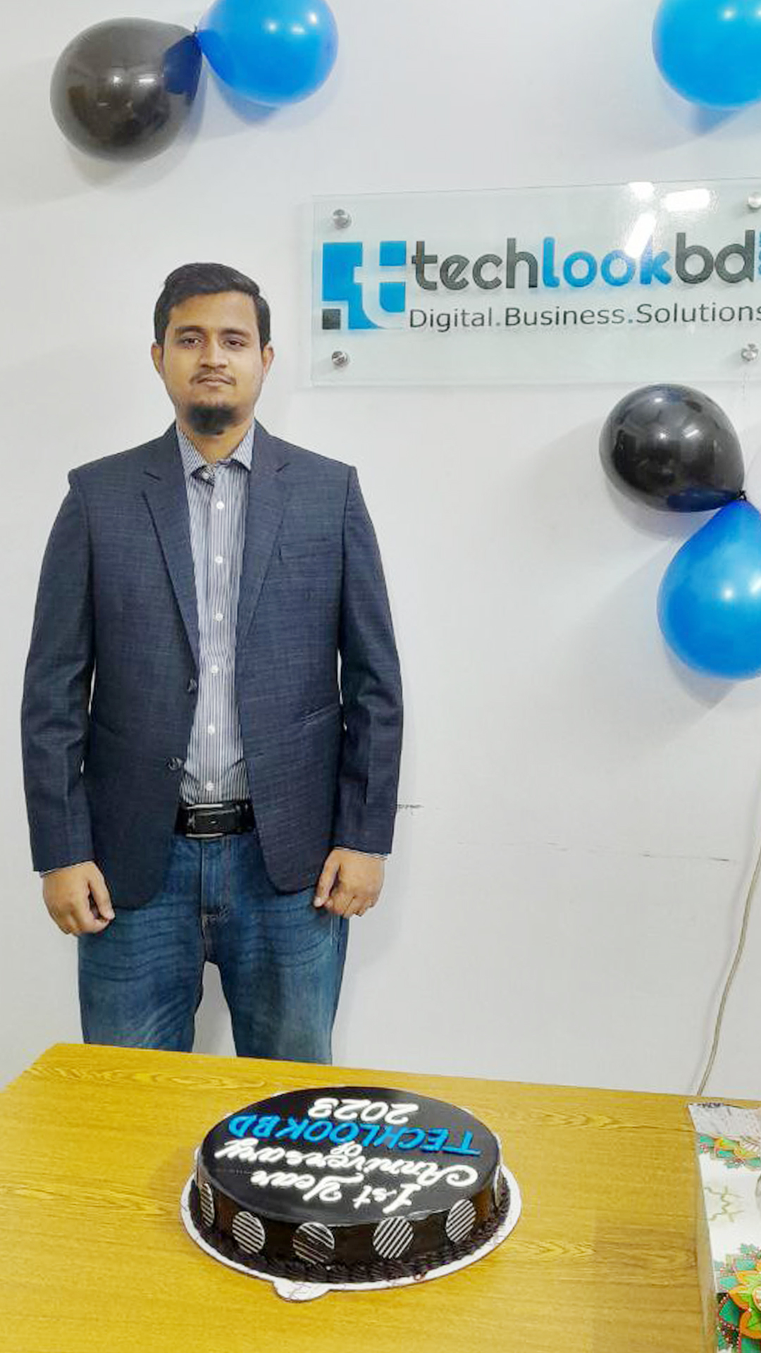 TechLookBD Co-Founder, Sayed Sayeedur Rahman at TechLookBD 1st Year Anniversary Program 2023